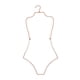 thumbnail image 3 of Colgador De Traje De Baño, Colgador De Exhibición, Colgador De Lencería Para Ropa De Playa Boutique, Adultos, Oro Rosa, 3 of 5