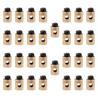 Ioensy - 30 Piezas De Conectores De Cable De Acelerador Sin Soldadura, Abrazaderas De Extremo De Cable De Acelerador Y Freno