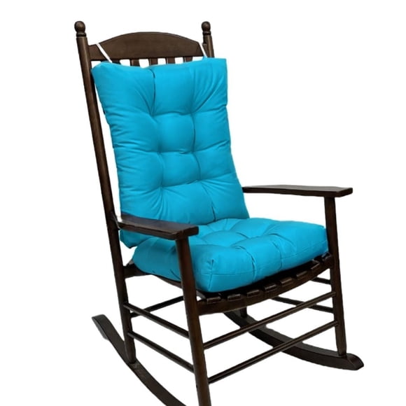 Cojín para silla mecedora Pasrdqoyp para interior y exterior, 2 piezas