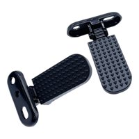 Ioensy - Pedales Traseros Para Bicicleta, Placas De Pie Para Motocicleta Bmx, Bicicleta Eléctrica, 2 Uds.