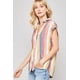 thumbnail image 4 of Camisa CC Clothing Tejida A Rayas Multicolor Navy/Mauve M, 4 of 5