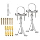 thumbnail image 1 of Soporte De Pared Para Montaje En Mástil, Antena Ajustable Para Exteriores, Soporte De Montaje En Pared, 1 of 5