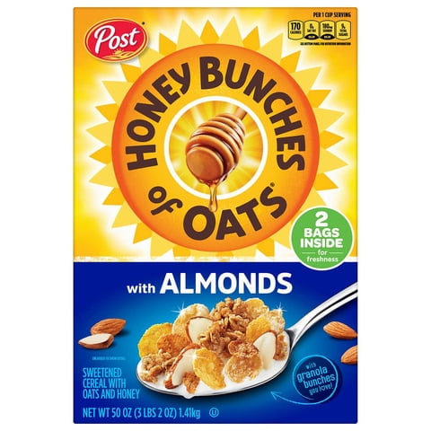 Post - Cereal Honey Bunches Of Oats Almendras 2 Un X 705 G