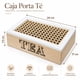 thumbnail image 4 of Caja Porta Té Madera 6 Compartimentos Organizadora 24cm - Tea, 4 of 4