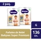 thumbnail image 1 of 2 Paquetes de Pañales de Bebé Babysec Super Premium 136 un G, 1 of 7