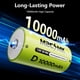 thumbnail image 2 of Pila D recargable M2CSMK 10000 mAh NiMH, 4 pack con cargador USB-C, 2 of 3