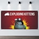 thumbnail image 2 of Exploding Kittens Fondo Temático Pancarta Suministros de Decoración para Fiesta de Cumpleaños, Decoración de Fondo de Fiesta Personalizado,150x90cm, 2 of 6