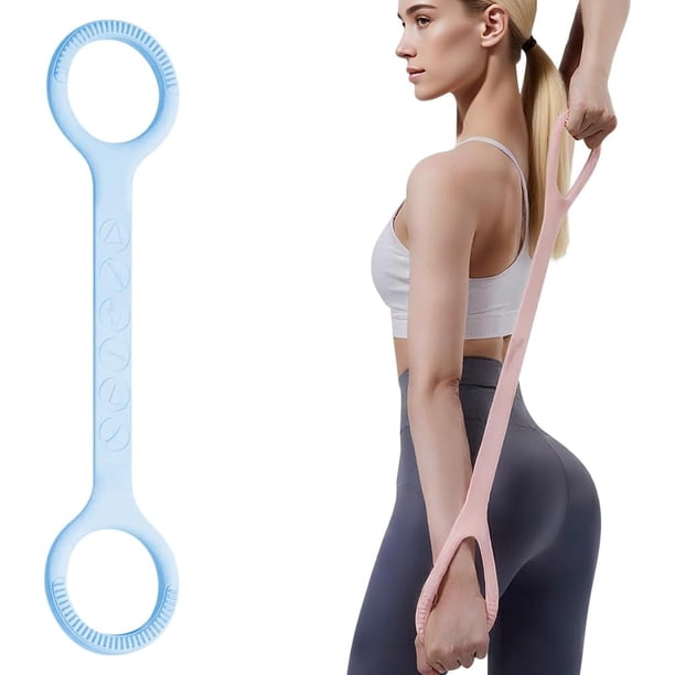 Banda resistencia figura 8 asas 7-16kg silicona polea yoga pilates
