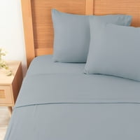 Juego De Sábanas Polar Lisa 2.5 Plazas / Celeste – Mashini