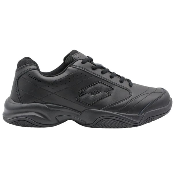 Zapatilla Urbana Juvenil Lotto Court Negra