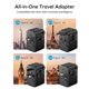 thumbnail image 3 of Adaptador de Viaje MOMAX 70W con Cable USB‑C GaN 6‑en‑1, 3 of 8