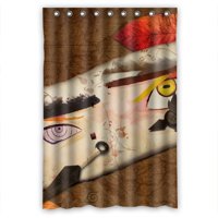Pinghai - Cortina De Ducha Naruto Con Ganchos (122 X 183 Cm)