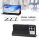 thumbnail image 3 of Funda Billetera con Soporte para Xiaomi Poco F8 Ultra Bloqueo RFID Plegable Negro, 3 of 6