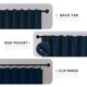 thumbnail image 2 of Cortina CUCRAF Azul Marino 244 cm Juego de 2 paneles, 2 of 9