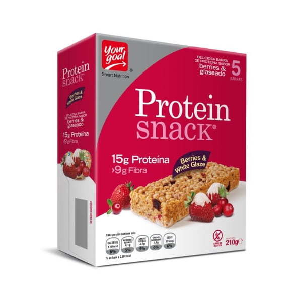 YOUR GOAL PROTEIN SNACK BERRIES Y WHITE GLAZE