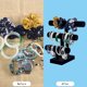 thumbnail image 4 of Expositor de Pulseras ByKen Jewelry en Terciopelo Negro de 3 Niveles, 4 of 6