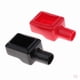 thumbnail image 1 of 4 Piezas Coche Auto Batería Terminal Abrazadera Clips Cubiertas De Protección Negro + Rojo, 1 of 4