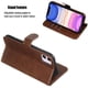 thumbnail image 3 of Funda con Cremallera para iPhone 11, Carcasa Cartera de Cuero PU con Soporte y Tarjetero, 3 of 6