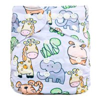 Pequelandia - Pañal De Tela Lavable - Tigre Jirafa