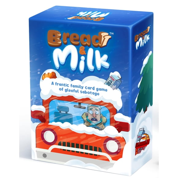 Juego de cartas Gray Dog Games Bread & Milk diversión familiar
