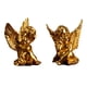 thumbnail image 4 of 2 Estatuas De ángeles De Querubines, Decoración De Resina Para Escritorio, Jardín, Sala De Estar, Dorado, 4 of 5