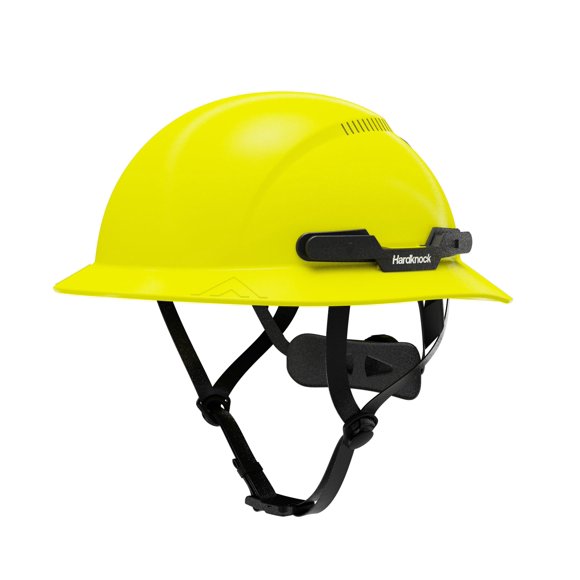 Casco de Seguridad Hardknock Tipo 2 Ventilado de Borde Completo Amarillo Neón