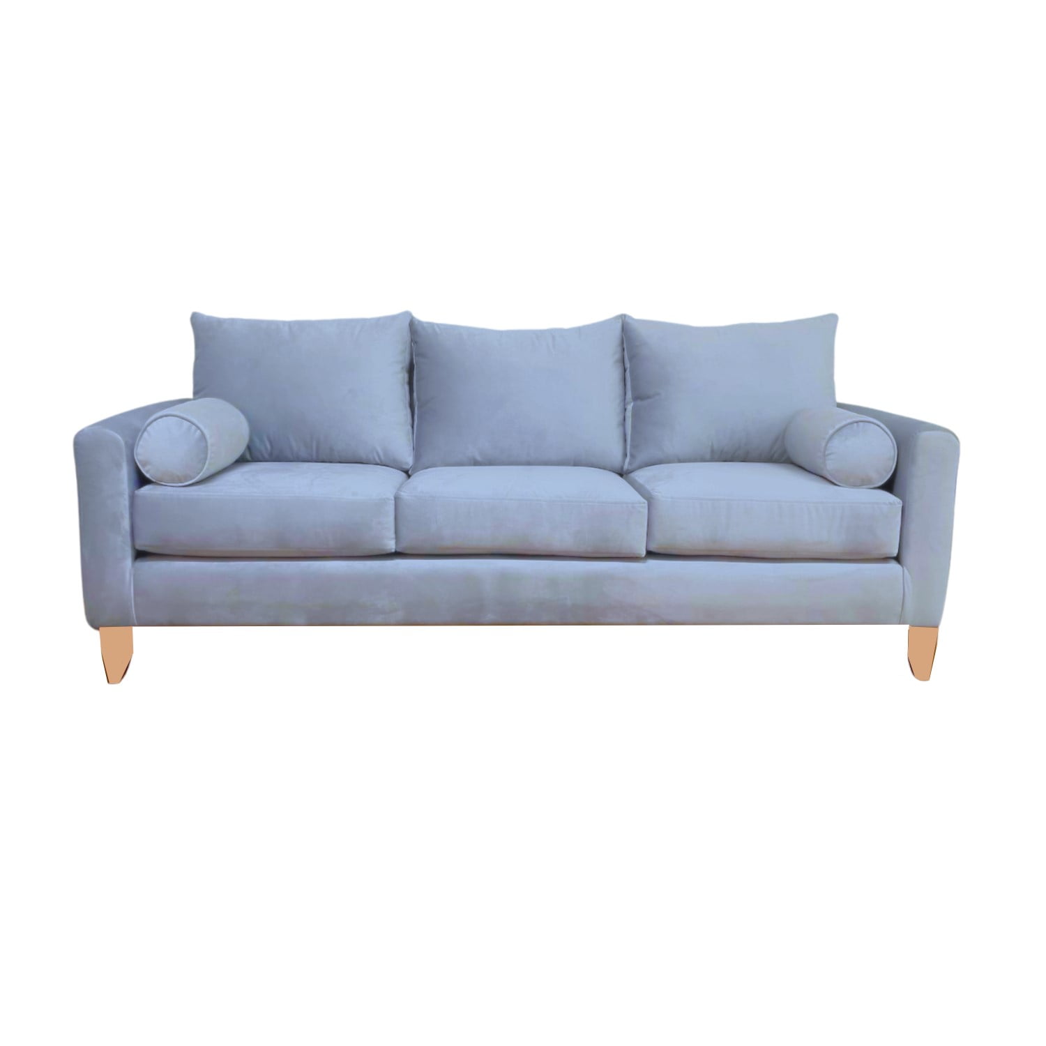 Induhome - Sofa Indu 3 Cuerpos Chenille Gris