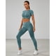 thumbnail image 3 of Conjunto Mujer Deportivo Peto Manga Corta Push Up, 3 of 5