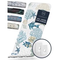 Alfombrilla Para Bañera Y Ducha Homerella, Antideslizante, 100 X 40 Cm, Con Ganchos