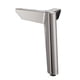thumbnail image 2 of Patas para muebles de esquina, patas triangulares para muebles, repuesto de cama, elevador de muebles, patas de metal para muebles, patas para sofá, t Plata 10cm, 2 of 5