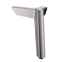 Bothyi - Patas De Sofá Para Muebles, Patas De Muebles De Metal, Patas Para Armario, Armario, Armario, Plata, 10Cm