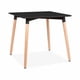 thumbnail image 1 of Mesa Cuadrada Eames De 80×80 Cm - Negro, 1 of 5