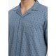 thumbnail image 3 of Pijama Hombre Verano  2 piezas  Algodón Kayser  770823-AZU, 3 of 5