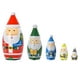 thumbnail image 2 of Muñecos Navideños De Madera Papá Noel Para Niños, Niñas, Hombres, Mujeres Y Niños, 2 of 5