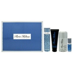 Paris Hilton - By Para Hombres - Set De Regalo Edt Spray, Desodorante En Barra Para Cabello Y Cuerpo, Edt Spray
