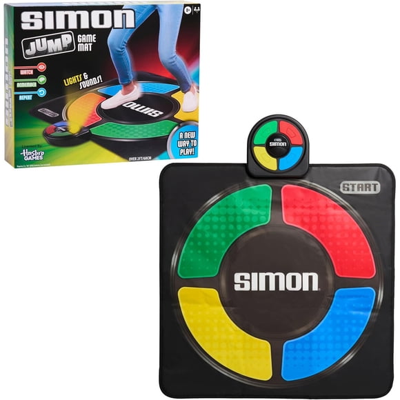 Alfombra Simon Jump Hasbro Luces Sonidos 150cm Juego