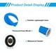 thumbnail image 4 of Uxcell Kit de Manguera de Drenaje de Aire Acondicionado de 5 pies, Conector de Drenaje Universal con Abrazadera, Azul, 4 of 6