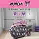 thumbnail image 3 of Juego de sábanas Franco Sanrio Kuromi & My Melody, talla doble, 3 of 7