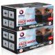 thumbnail image 1 of Mascarilla facial Amerishield negra ASTM Nivel 2 - 100 uds, 1 of 4