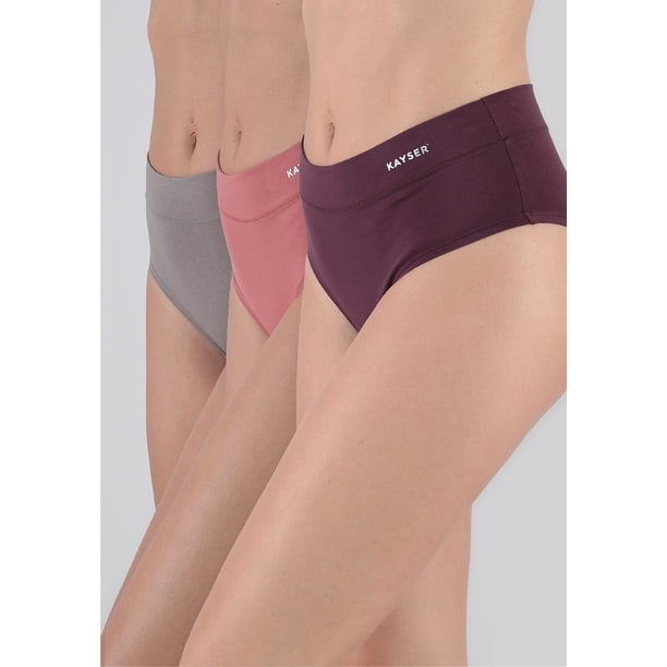 Pack 3X Calzon HI-Leggs Algodón P311.80-BUR2 Kayser