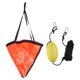 thumbnail image 1 of 42 '' Drogue Drock Sea Anchor Drogue con Kayak Tow Rope Line Boya Ball Float, 1 of 5