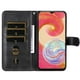 thumbnail image 5 of Funda con Cremallera para Samsung Galaxy A04E 4G, Carcasa Cartera de Cuero PU con Soporte y Tarjetero, 5 of 6
