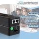 thumbnail image 3 of Inyector PoE Davuaz Fuente de alimentación de hasta 30 W 2,5 Gigabit UL, 3 of 7