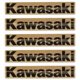 thumbnail image 2 of Set de 5 pegatinas negras Kawasaki – Factory EFX, 2 of 2