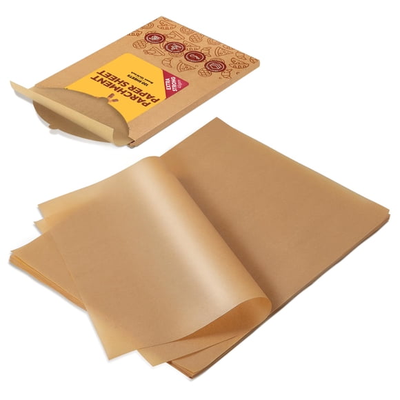 Bandejas para hornear Katbite de papel pergamino, 120 unidades, 30 x 40 cm