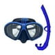 thumbnail image 3 of Conjunto De Snorkel Antiniebla, Equipos De Natación Para Natación, Apnea, Snorkel, Azul Y Negro, 3 of 3