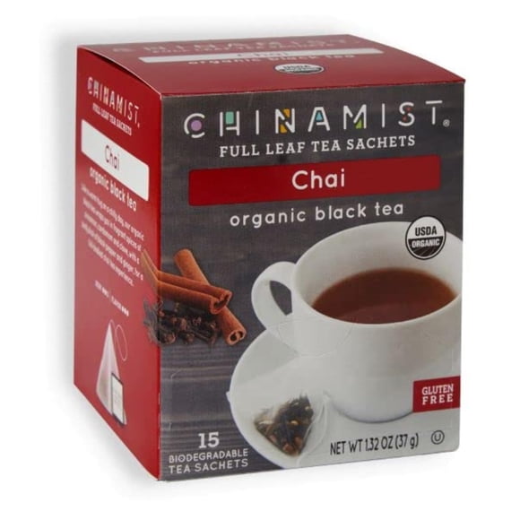 Farmer Brothers China Mist Chai Negro Orgánico en Sobres