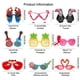 thumbnail image 3 of Gafas de sol Ocean Line Luau Party, 9 pares, regalos hawaianos para niños, 3 of 7
