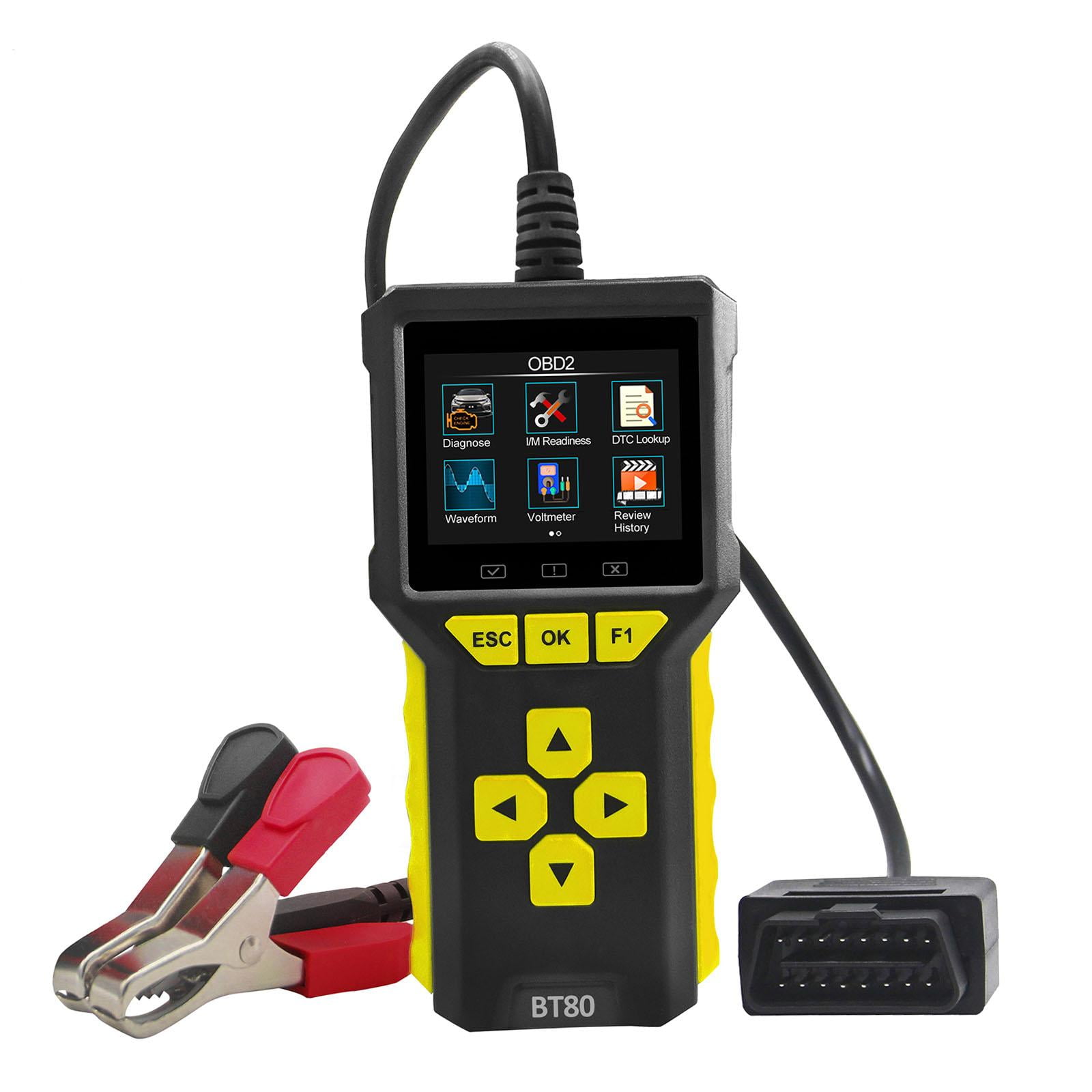 Magideal - Probador De Potencia De Escáner Obd2 Genérico 2 En 1 Para Comprobar La Luz Del Motor Para Coches Herramienta De Escaneo De Diagnóstico Mejorada Lector