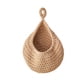 thumbnail image 1 of Cesta Colgante De Pared Con Forma De Gota, Tejida A Mano, Para Cocina, Barra, Verduras, 28 X 35 Cm, Color Caqui, 1 of 5